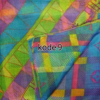 Jilbab Segi Empat Katun Motif Bolak Balik Seri BB-P (Part 2)