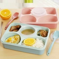 393 LUNCH BOX YOOYEE Kotak Makan Sup 5 Sekat Bento