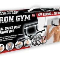 Iron Gym Alat Fitnes Pull Up Alat Olahraga Angkat Badan