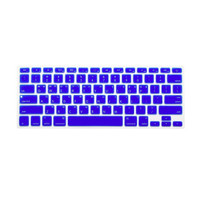 Keyboard Protector Macbook Label Korea - Layout US - Blue