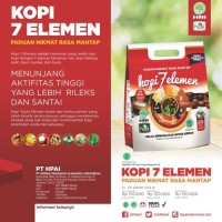 KOPI 7 SEVEN ELEMEN HPAI isi 20 sachet /box - TANPA POIN⠀