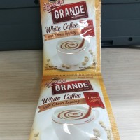 Kopi Kapal Api Grande White Coffee with Choco Topping
