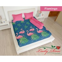 LADY ROSE - Sprei King FLAMINGO