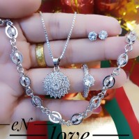 xuping set perhiasan lapis emas 24k 28016