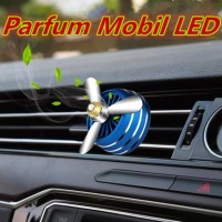 Parfum Mobil LED Baling-Baling / Kipas Parfum Mobil