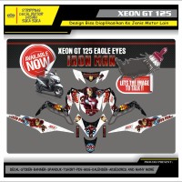 Decal Sticker Motor Yamaha Xeon Gt 125 Fullbody IRON MAN