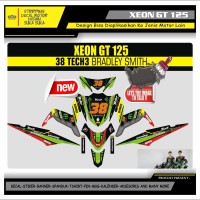 Decal Sticker Motor Yamaha Xeon Gt 125 Fullbody 38 TECH3