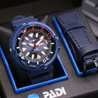 jam tangan SEIKO PADI MAN RUBBER FREE KULIT