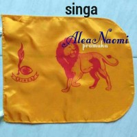 Bendera regu pramuka hewan singa