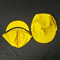 Cycling cap Topi sepeda Dryfit Yellow Lemon