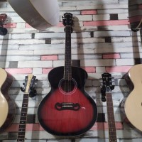 Gitar Akustik model Gibson j200 murah komplit