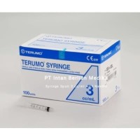 Terumo Syringe Spuit 3 cc / ml with Needle