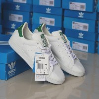 SEPATU ADIDAS STAN SMITH WHITE GREEN ORIGINAL BNIB