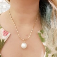 Kalung dan Liontin Xuping Mutiara 16mm