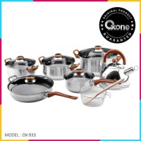 OXONE OX-933 Panci Eco Cookware Set Oxone 12+2Pcs