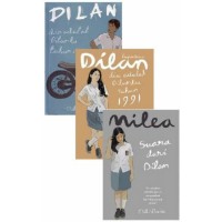 Paket 3 Novel Dilan 1 Dilan 2 Milea - Pidi Baiq