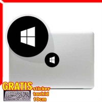 Decal Sticker windows icon Macbook Pro & Air