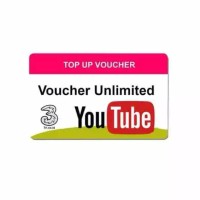 Voucher Three Unlimited Youtube 7 Hari