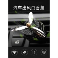 Parfum Mobil / Pengharum Mobil Baling-Baling LED / Kipas Parfum Mobil