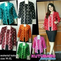 kebaya kutubaru jumputan atasan batik seragam wanita