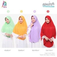 Promo Jilbab Afra, Amira Ukuran L Harga Promo