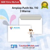 Cetak Amplop 3 Warna JAYA PAPERLINE SIDU No. 110