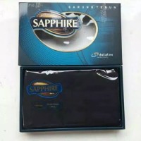 sarung polos hitam sapphire gak pake tumpal