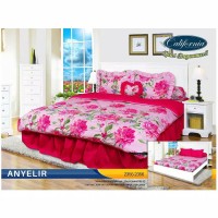 Sprei rumbai California size king 180x200 motif ANYELIR