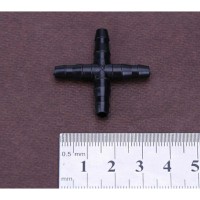 Connector Cross Selang PE 7mm Konektor Cabang 4 Silang Sprayer