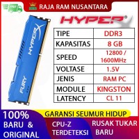 Jual Kingston Ddr3 8gb Murah - Harga Terbaru 2020
