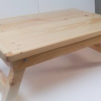 MEJA LIPAT LESEHAN 60CM X 40CM BAHAN KAYU