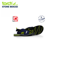 TORCH Sandal Arrafa Actisoft Navy Lime - 44