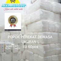 POPOK DEWASA MODEL PEREKAT uk L 1bal isi 60pcs