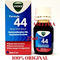 Vicks Formula 44 Syrup Dewasa 27ml - Sirup Obat Batuk