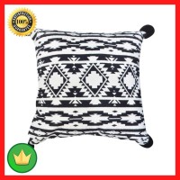 Sarung Bantal Sofa Monochrome 45x45 Cm - Hitam/putih