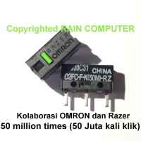 Micro Switch OMRON D2FC-F-K(50M)-RZ 50 Juta Klik Mouse Logitech Razer