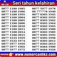 Nomor cantik xl digit 4G Lte prabayar ( 8 )