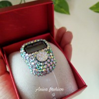 tasbih digital hias rhinestone swarovski