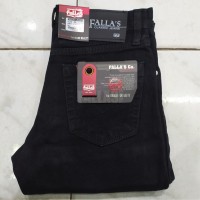 celana Jeans cutbray Fallas pria, size 27/32