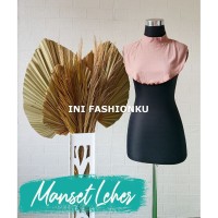 Manset Leher Polos Manset Penutup Leher
