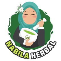 Logo nabila herbal store
