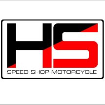 Logo HS speed shop motorcycle