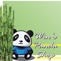 Logo Win's Panda Shop