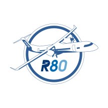 Logo Official Pesawat R80