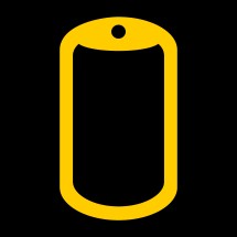 Logo Military Dog Tag ID Tag
