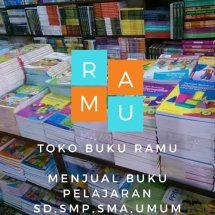 Logo Toko buku Ramu