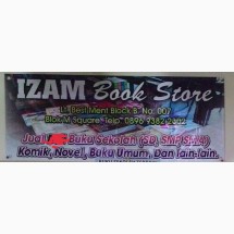 Logo toko buku izam
