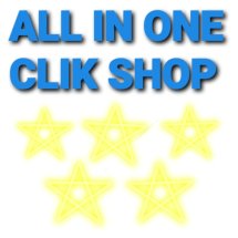 Logo all in one clik shop