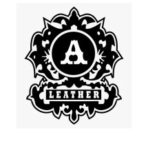 Logo Aura leather