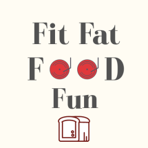 Logo Fit Fat Food Fun